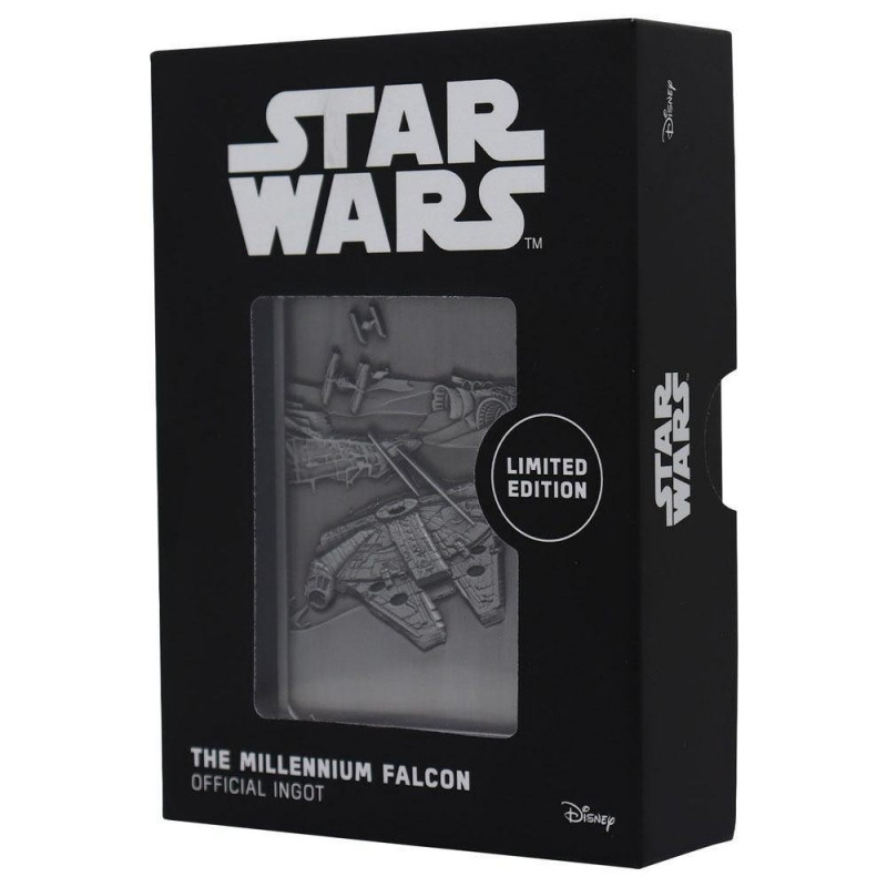 STAR WARS - Millenium Falcon - Lingot en métal collector