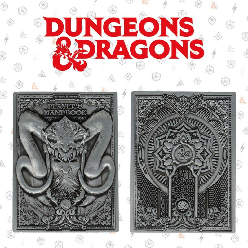DUNGEONS & DRAGONS - Player Handbook - Lingot collector en métal