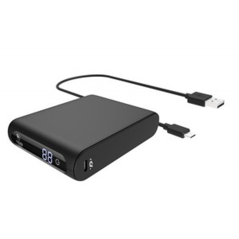 TIGER POWER POWERBANK 20000MAH PD + QC AVEC 2 CABLE TYPE C NOIR