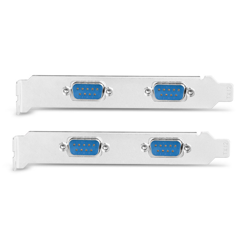 AXAGON compatible PCEA-PSN PCIe-Adapter mit 4x Seriell-Ports - ASIX AX99100 Chipsatz