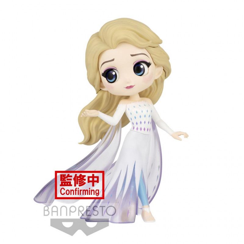 DISNEY - Elsa - Figurine Q Posket 14cm Ver.A