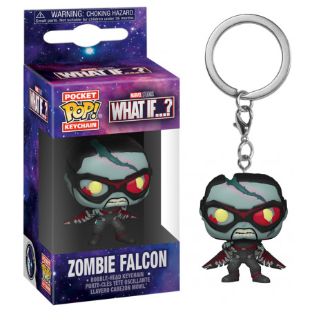 MARVEL WHAT IF - Pocket Pop Keychains - Zombie Falcon