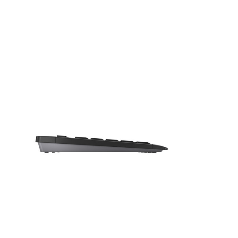 CHERRY Stream Wireless keyboard RF Wireless + USB AZERTY French Black