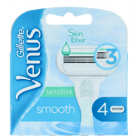 Gillette compatible - Venus Smooth Sensitive Blades 4-Pack