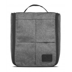 Vittorio - Hang-up Washbag in Grey