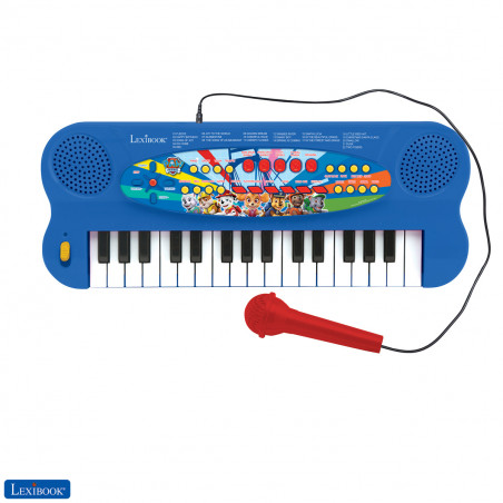 Lexibook compatible - Paw Patrol Electronic Keyboard with Mic (32 keys) (K703PA)