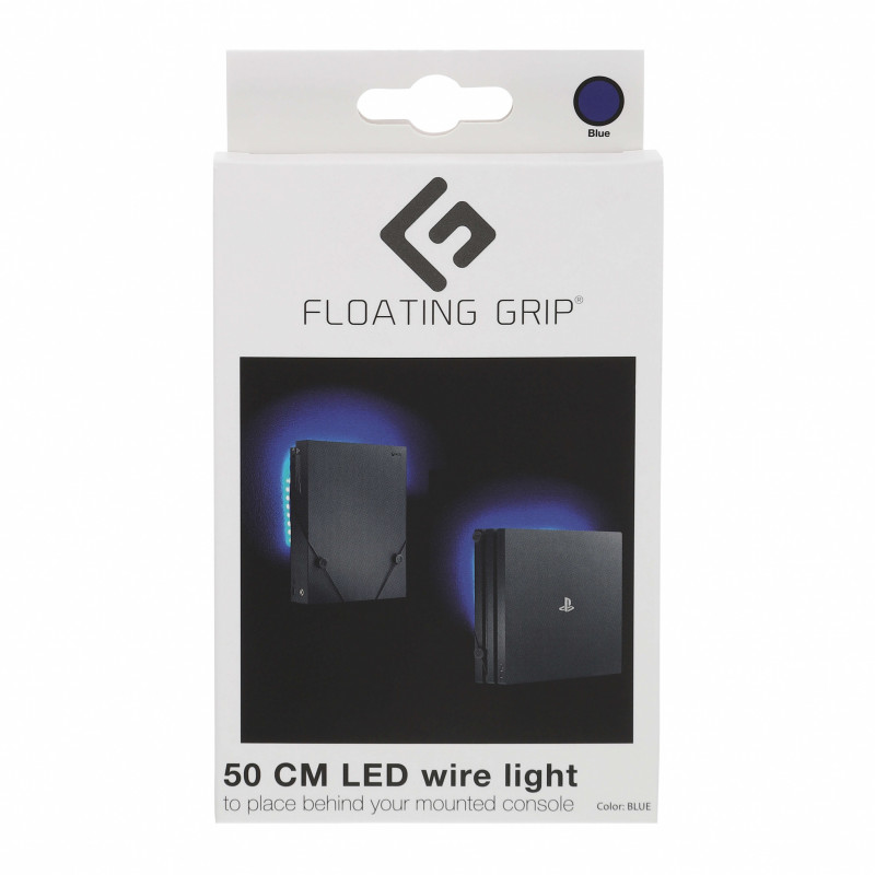 Floating Grip Led Wire Light with USB Blue
