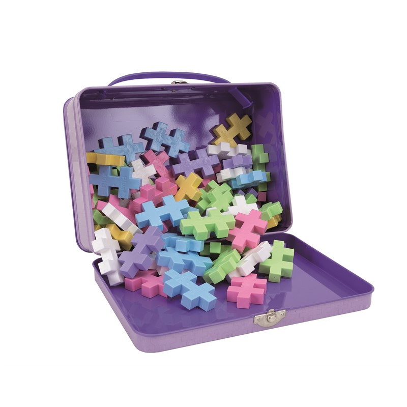 Plus-Plus - BIG Suitcase Metal - Pastel (2-776)