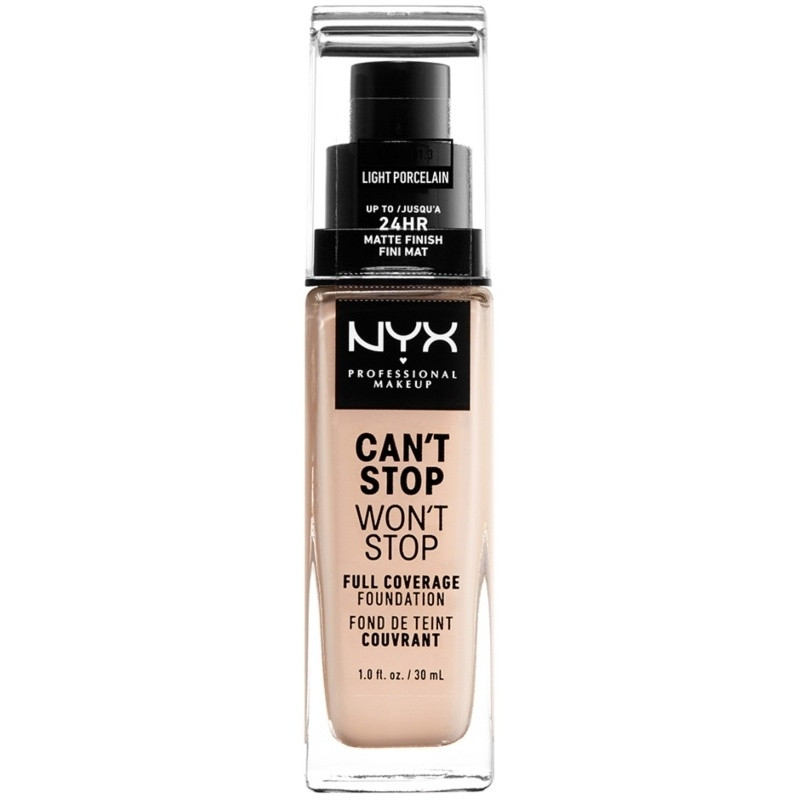 NYX Professional Makeup compatible - Can't Stop Won't Stop Foundation - Light Porcelain