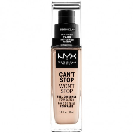 NYX Professional Makeup compatible - Can't Stop Won't Stop Foundation - Light Porcelain