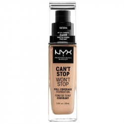 NYX Professional Makeup compatible - Can't Stop Won't Stop Foundation - Natural
