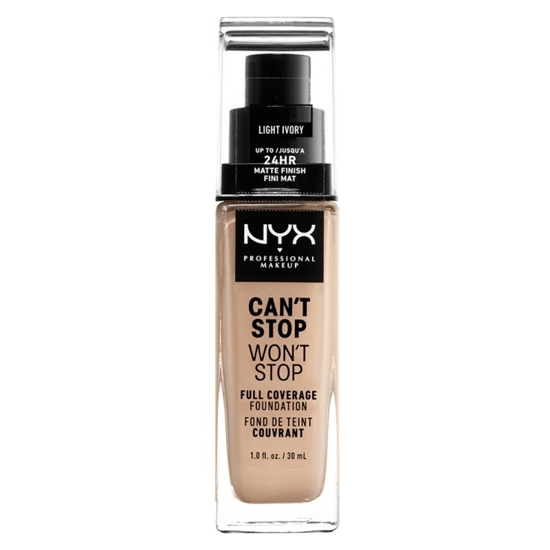 NYX Professional Makeup compatible - Can't Stop Won't Stop Foundation - Light Ivory