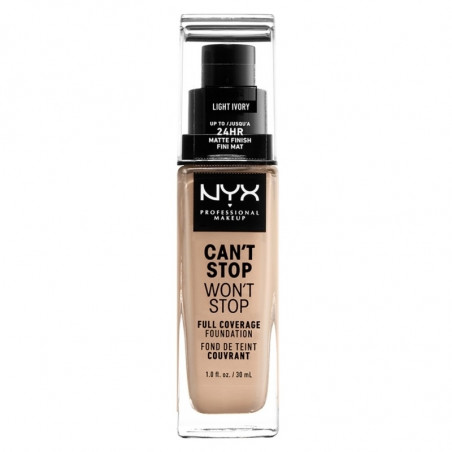 NYX Professional Makeup compatible - Can't Stop Won't Stop Foundation - Light Ivory