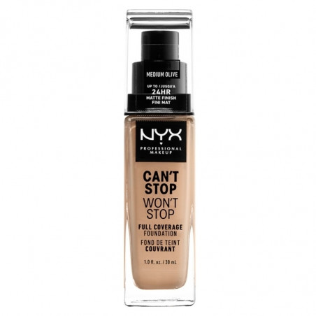 NYX Professional Makeup compatible - Can't Stop Won't Stop Foundation - Medium Olive