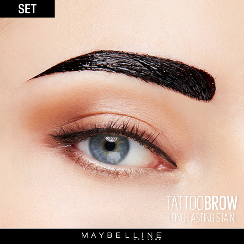 Maybelline compatible - Tattoo Brow Gel Tint Eyebrow color - 25 Chocolate Brown