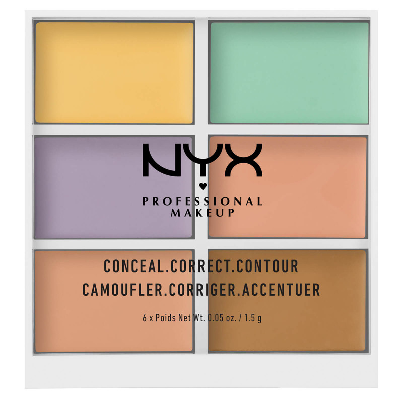 NYX Professional Makeup compatible - 3C Palette - Color Correcting Concealer