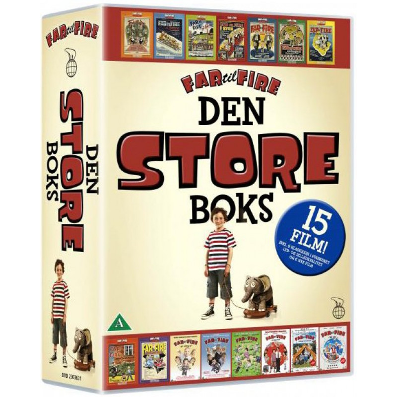 Far Til Fire - Den Store Boks (15 disc) - DVD