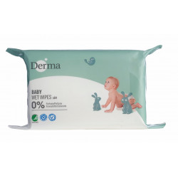 Derma compatible - Baby Wet Wipes 64 pcs