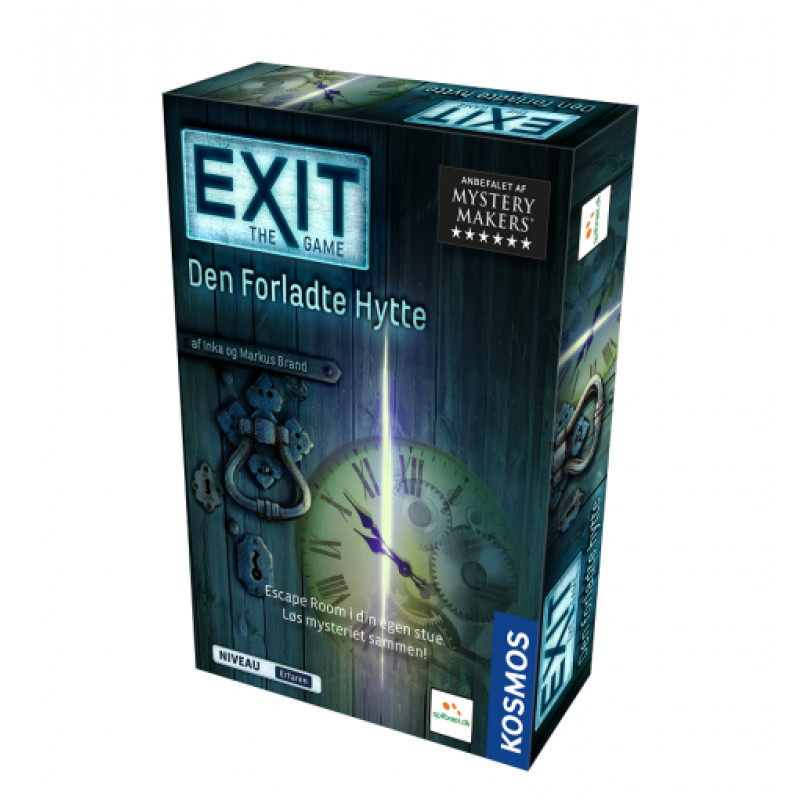 Exit: Den forladte Hytte - Escape Room Game (Danish)