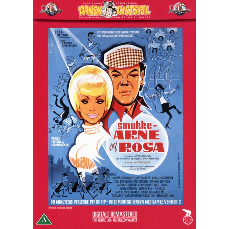 Smukke-Arne og Rosa - DVD