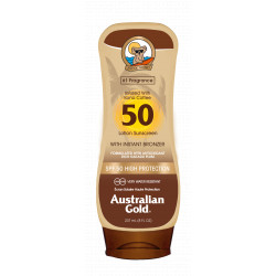 Australian Gold compatible - Sunscreen Lotion w. Bronzer 237 ml - SPF 50