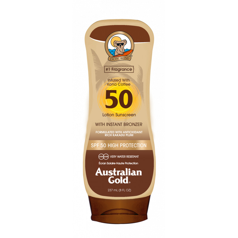 Australian Gold compatible - Sunscreen Lotion w. Bronzer 237 ml - SPF 50