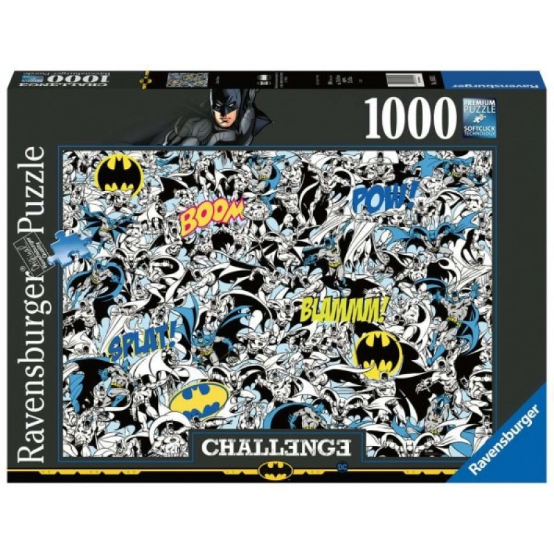 Ravensburger compatible - Puzzle 1000 - Challenge - Batman (10216513)