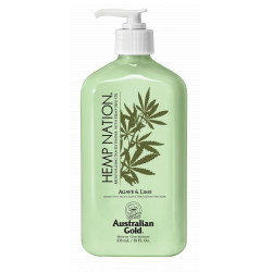 Australian Gold compatible - Hemp Nation Agave & Lime Tan Extender Body Lotion 535 ml