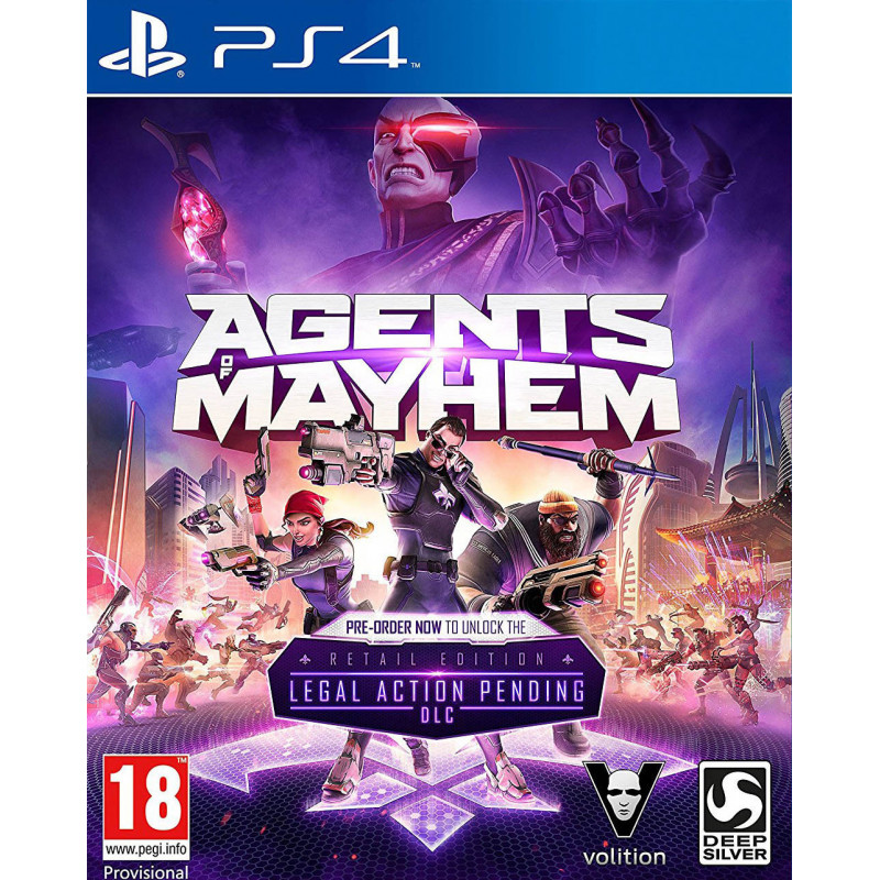 Deep Silver Agents of Mayhem - Retail Edition PlayStation 4