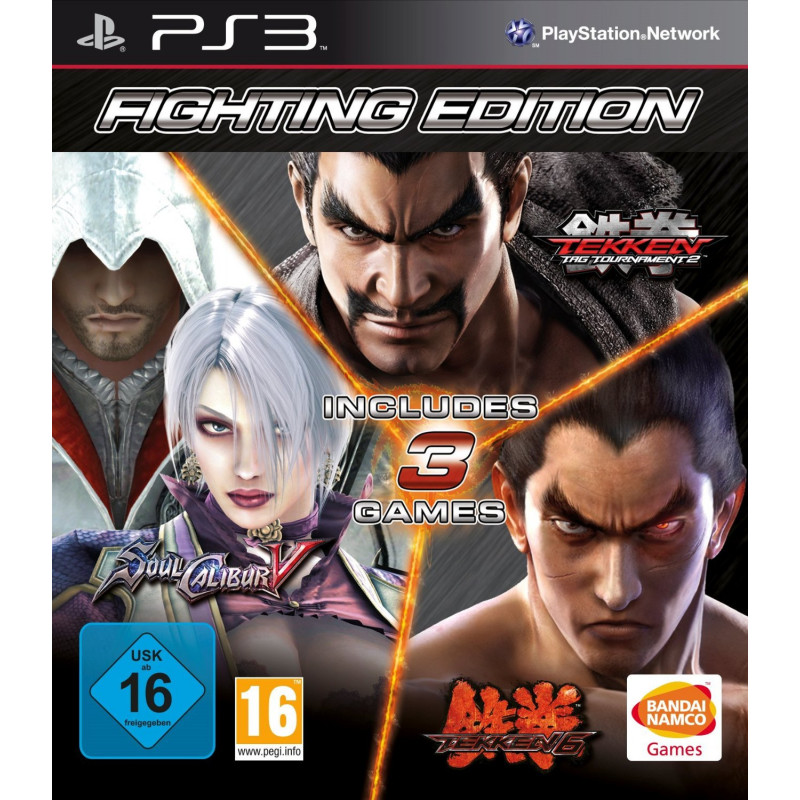 Fighting Edition:  Tekken 6 + Tekken Tag Tournament 2 + Soul Calibur V (5)
