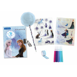 Lexibook compatible - Frozen Electronic Secret Diary with light and accessories (stickers, pen, color pen)  (SD30FZ)