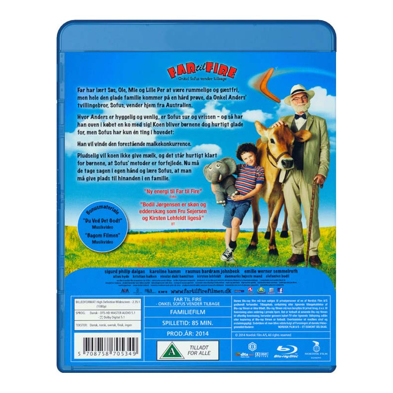 Far til fire - Onkel Sofus vender tilbage (Blu-Ray)