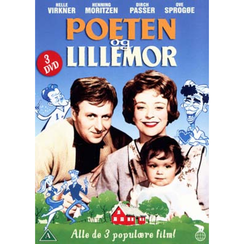 Poeten og Lillemor: Alle 3 populære film