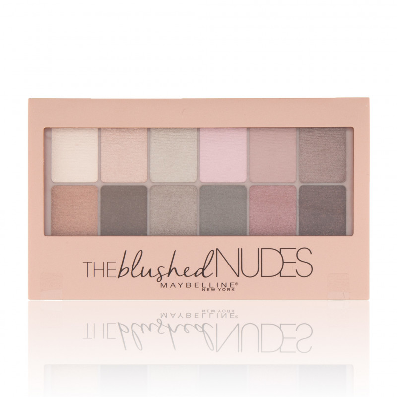 Maybelline compatible - Eye Shadow Pallet - The Blushed Nudes 01