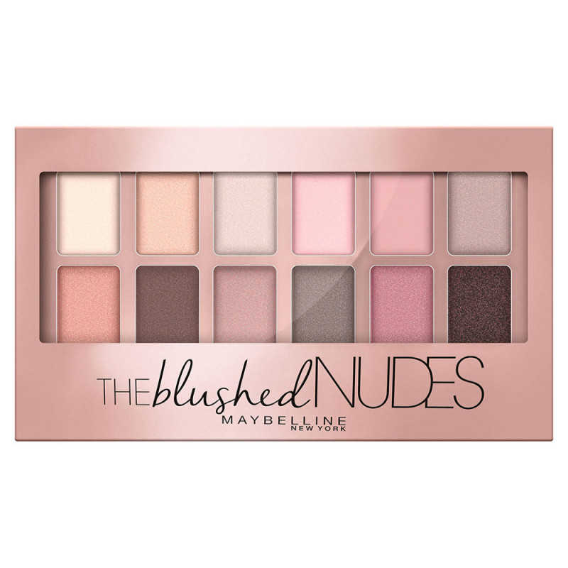 Maybelline compatible - Eye Shadow Pallet - The Blushed Nudes 01