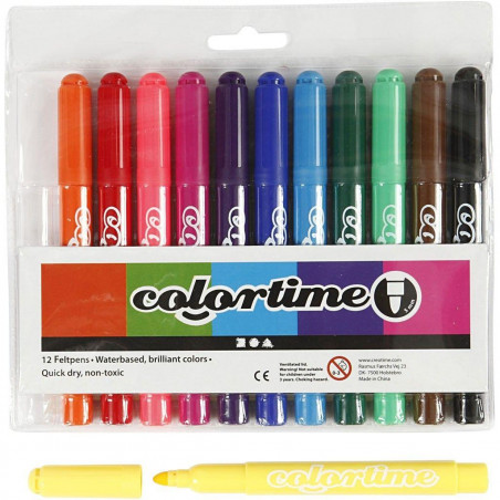Colortime - Marker 5 mm - 12 pcs (37330)