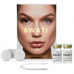 SWATI compatible - Coloured Contact Lenses 6 Months - Pearl
