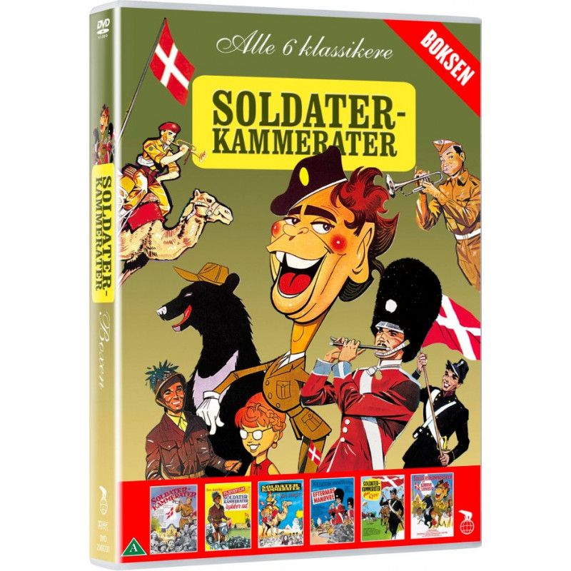 Soldaterkammerater boksen - DVD