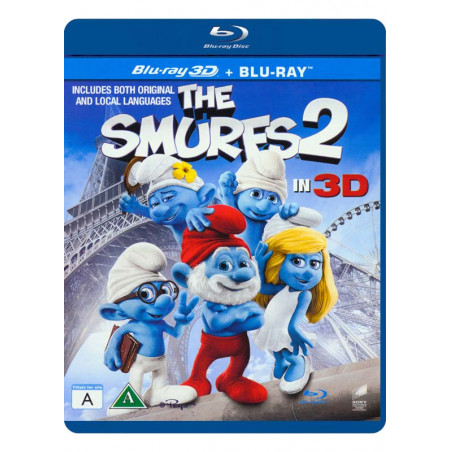 The Smurfs 2/Smølferne 2 (3D Blu-Ray)