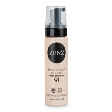 ZENZ compatible - Organic No. 91 Hair Styling Mousse Extra Volume 200 ml