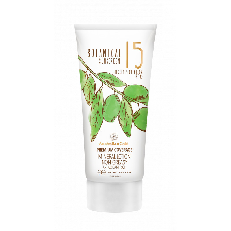 Australian Gold compatible - Botanical Sunscreen Lotion SPF 15 147 ml