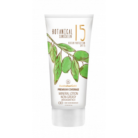 Australian Gold compatible - Botanical Sunscreen Lotion SPF 15 147 ml