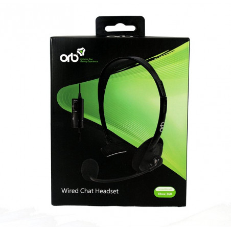 ORB compatible Wired Chat Headset for Xbox 360