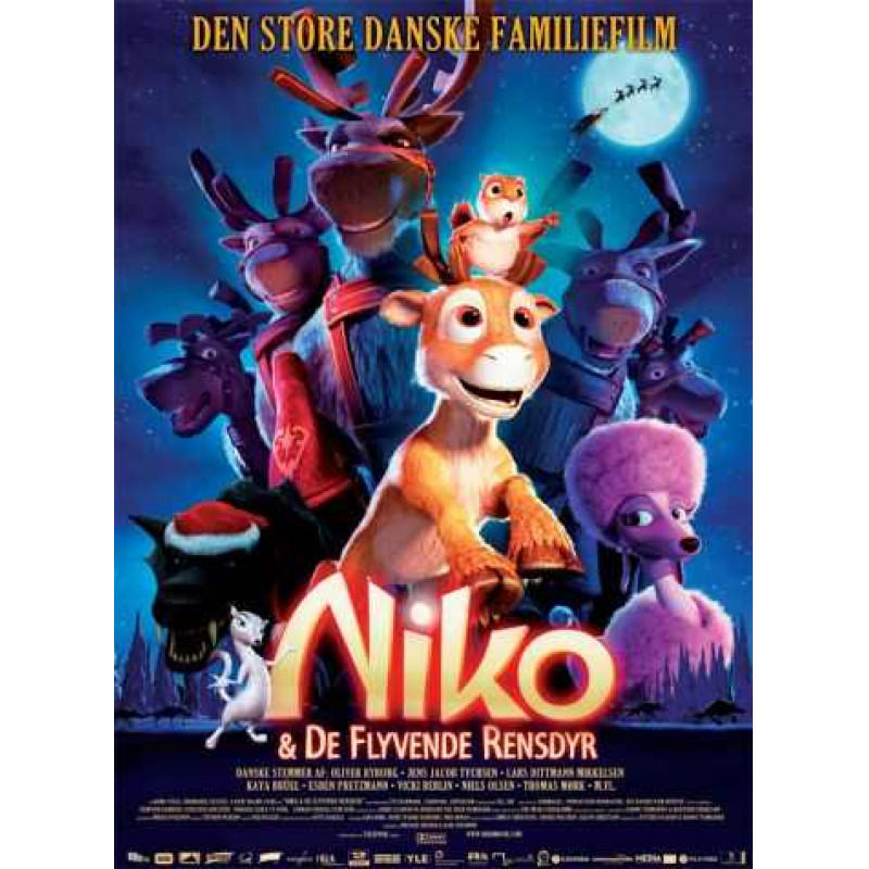 Niko Og De Flyvende Rensdyr - DVD