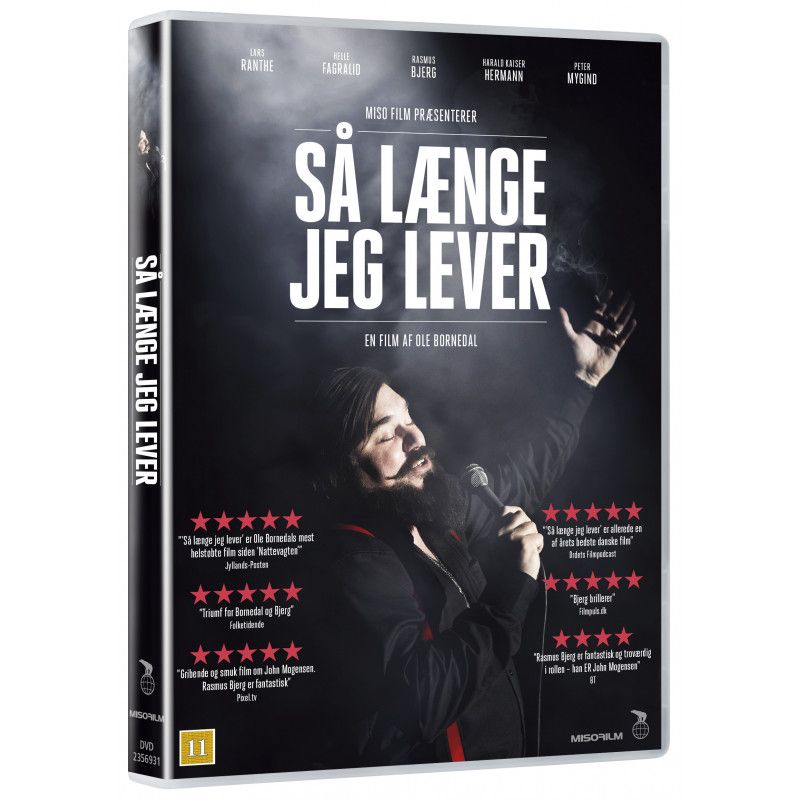 Så Længe Jeg Lever - Filmen Om John Mogensen - DVD