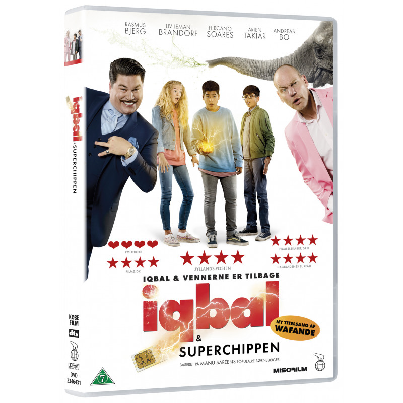Iqbal Og Superchippen - DVD