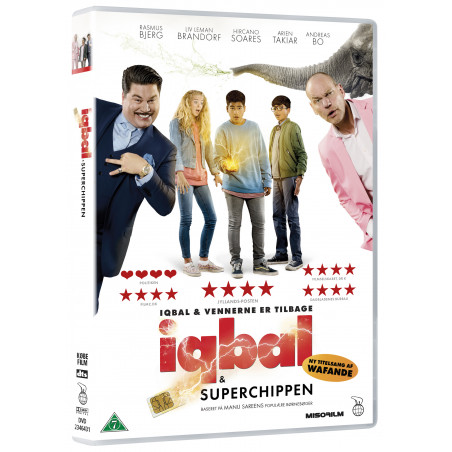 Iqbal Og Superchippen - DVD