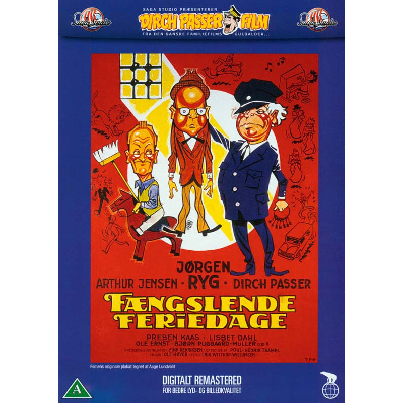 Fængslende feriedage - DVD