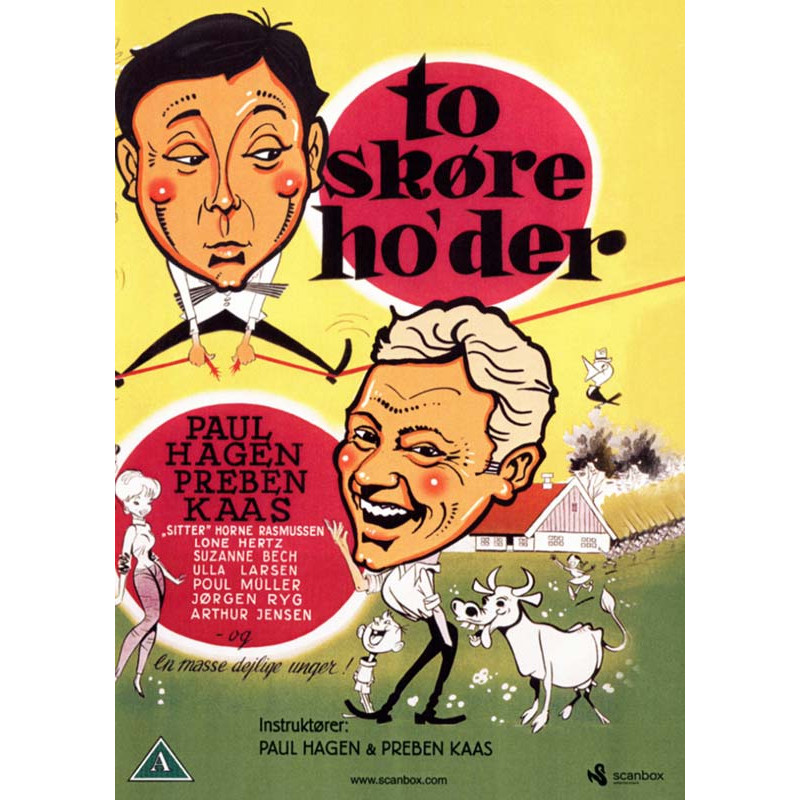 TO SKØRE HO'DER DVD