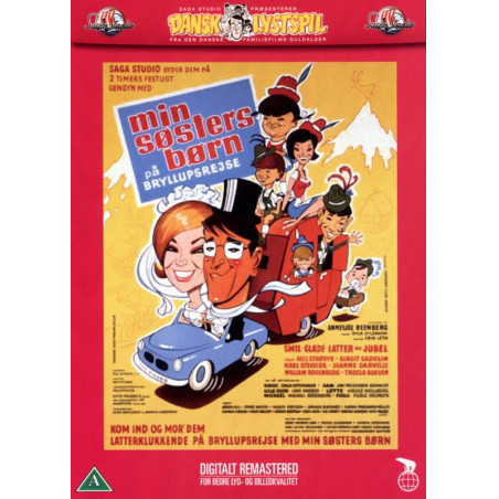 Min søsters børn på bryllupsrejse - DVD